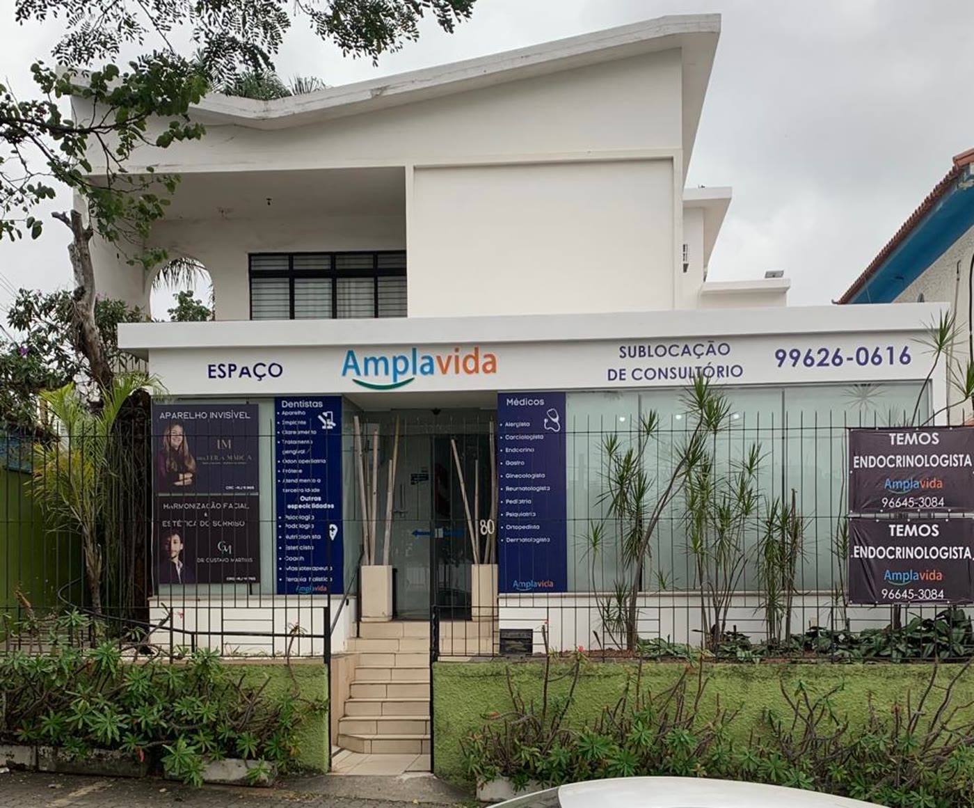 Fachada Espaço Amplavida Santa Cruz