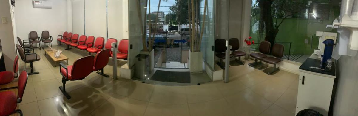 Recepção panorâmica com entrada – Santa Cruz